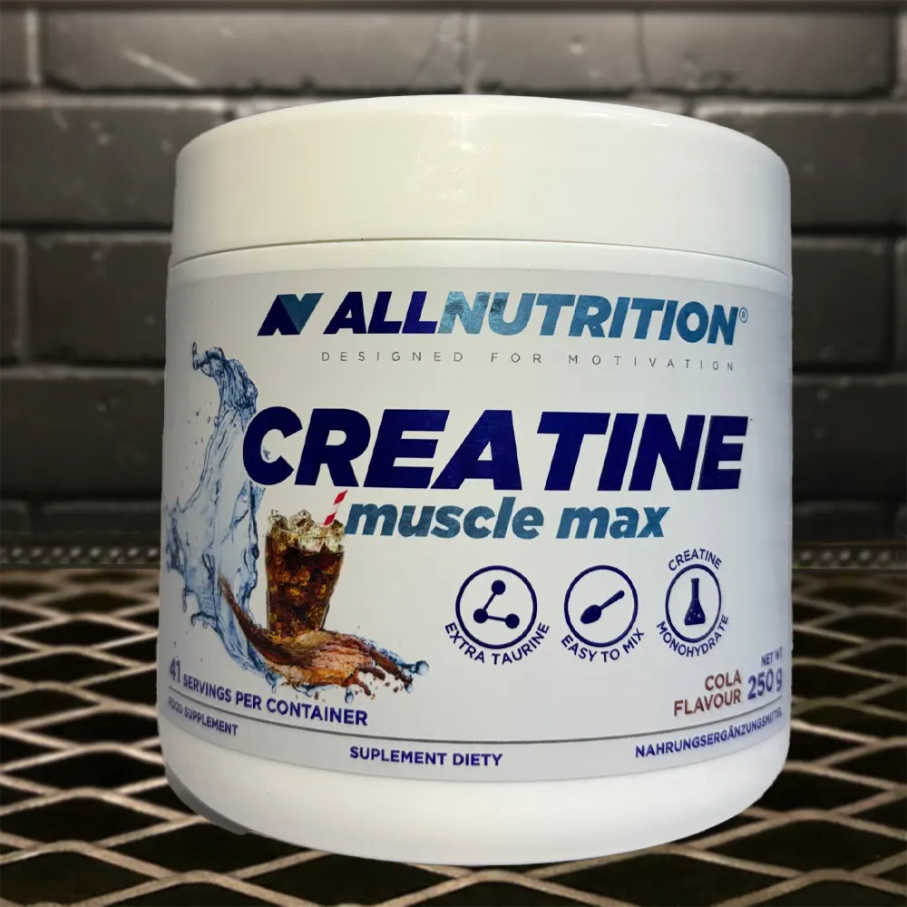 خرید و قیمت کراتین طعم‌دار آل نوتریژن ۲۵۰ گرمی - AllNutrition Creatine Muscle Max 250 g Flavoured